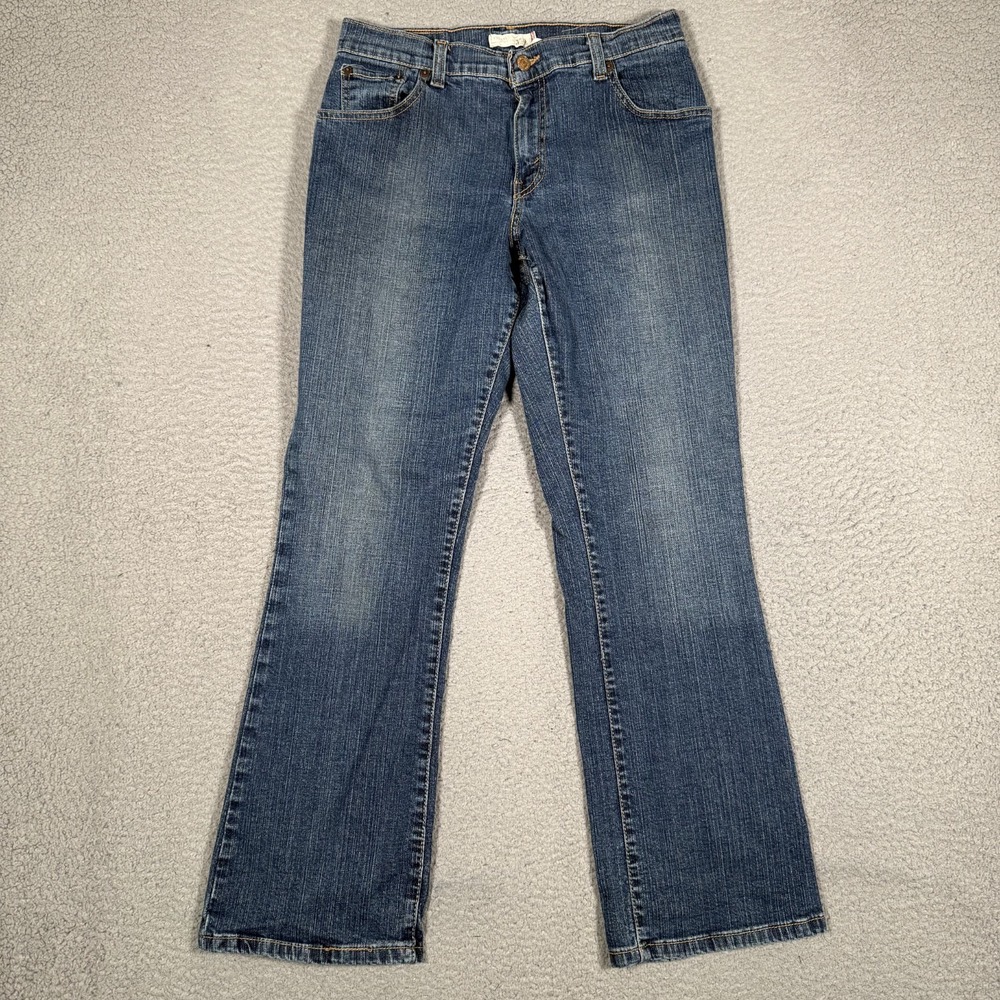 Levis Jeans Womens 8 S 29x29 Blue 550 Relax Bootcut 5 Pocket Denim Casual Preppy